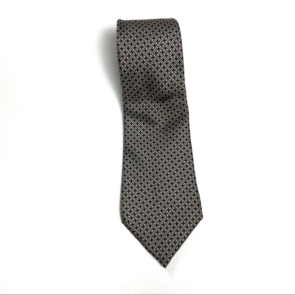 Christian Dior Silk Pattern Tie
